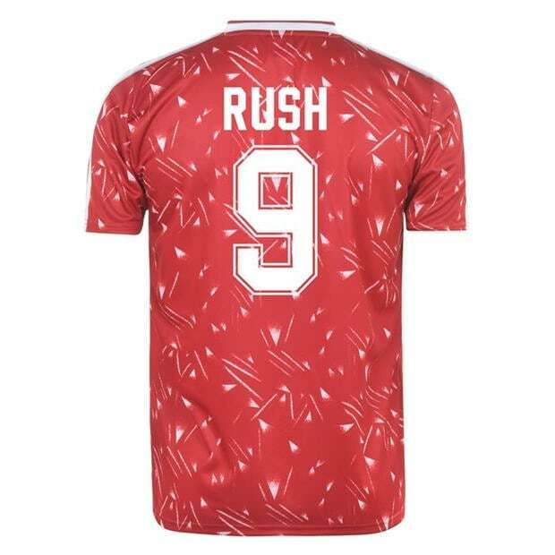 Liverpool Ian Rush Home Retro Jersey 1989-91