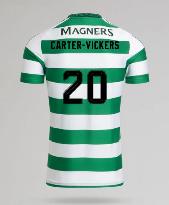 24-25 Celtic Home CARTER-VICKERS 20 Jersey