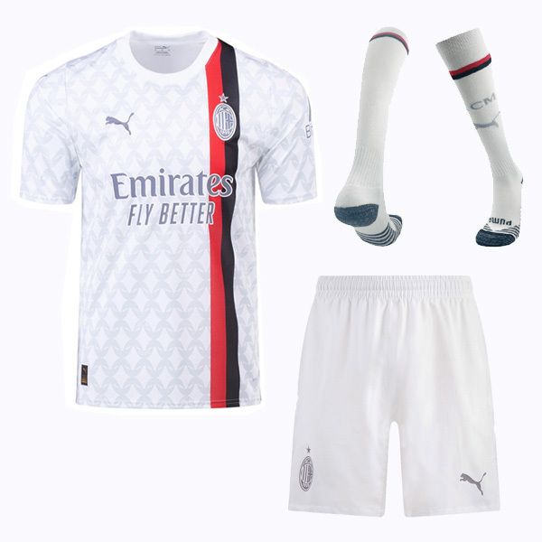 23-24 AC Milan Away Jersey Men Full Kit 23-24 AC Milan Away Jersey Men Full Kit