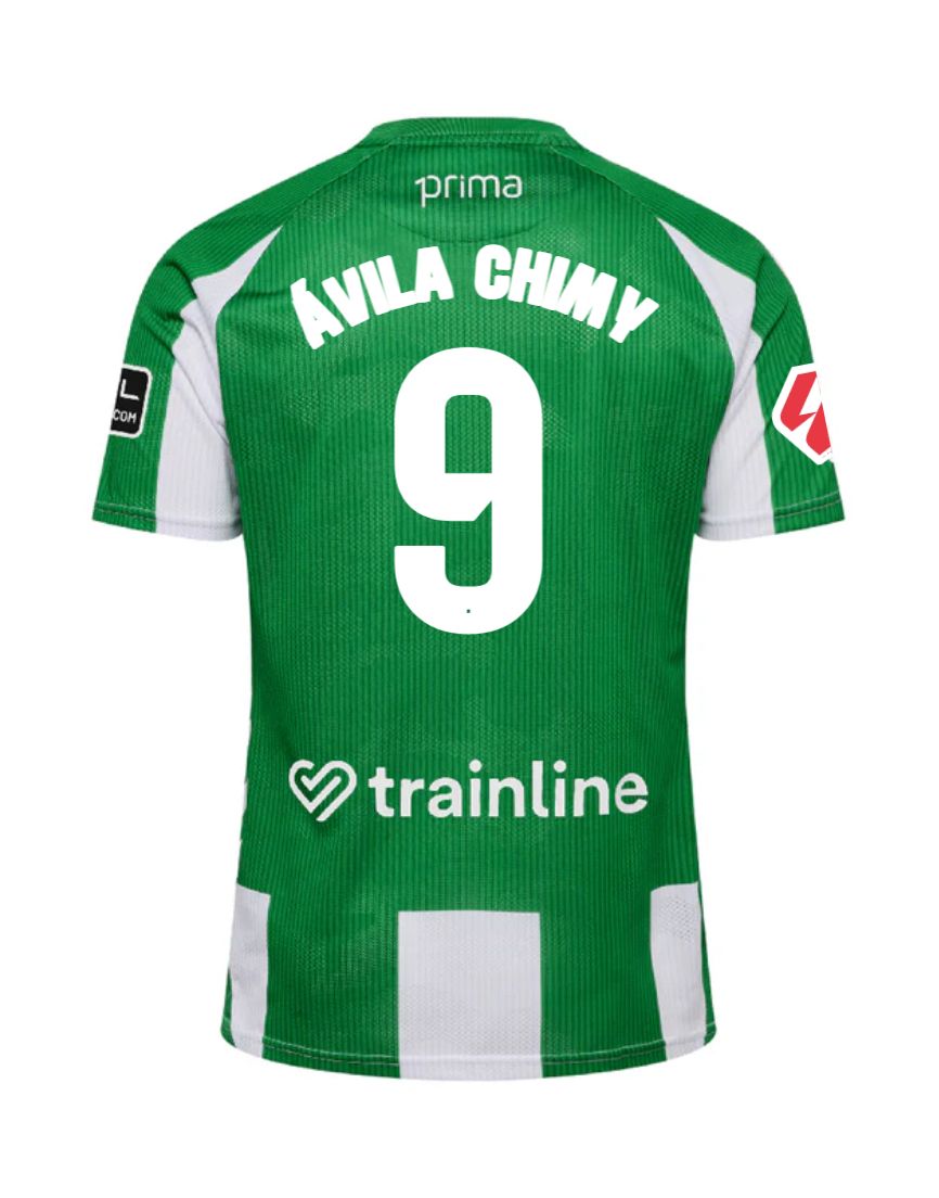 25-26 Real Betis Home ÁVILA CHIMY 9 Jersey