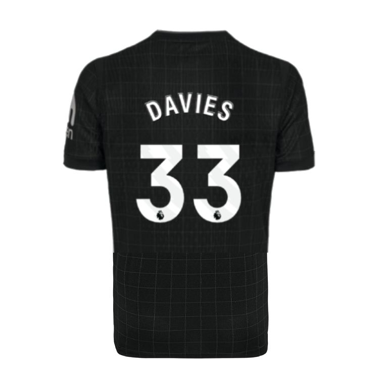 25-26 Tottenham Hotspur Away DAVIES 33 Jersey