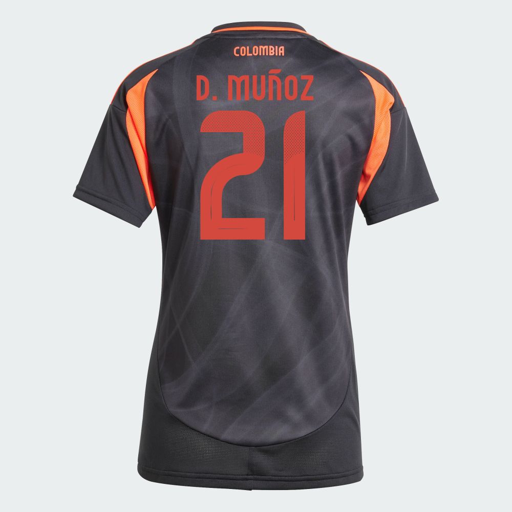 2024 Colombia D. MUÑOZ 21 Away Women's Jersey 2024 Colombia D. MUÑOZ 21 Away Women's Jersey