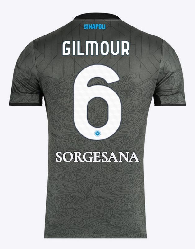 24-25 Napoli Third 6 Gilmour Jersey