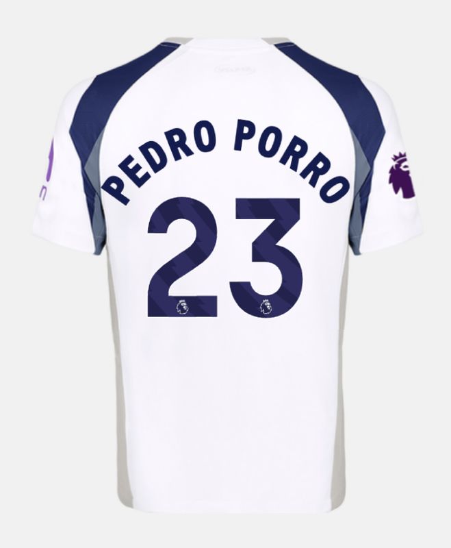 25-26 Tottenham Hotspur Home PEDRO PORRO 23 Jersey