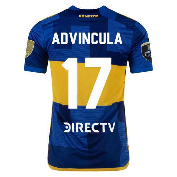 23-24 Boca Juniors Copa Libertadores Final Jersey LUIS ADVÍNCULA #17