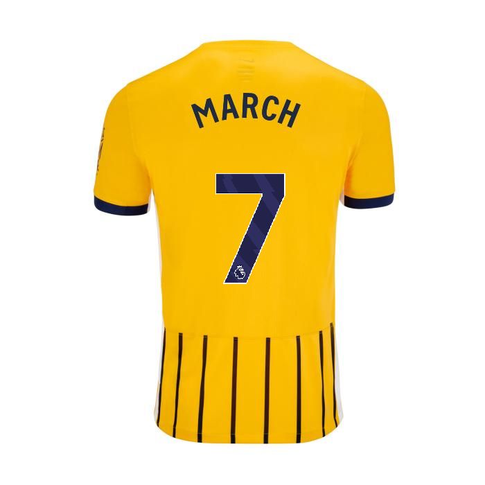 24-25 Brighton & Hove Albion MARCH 7 Away Jersey