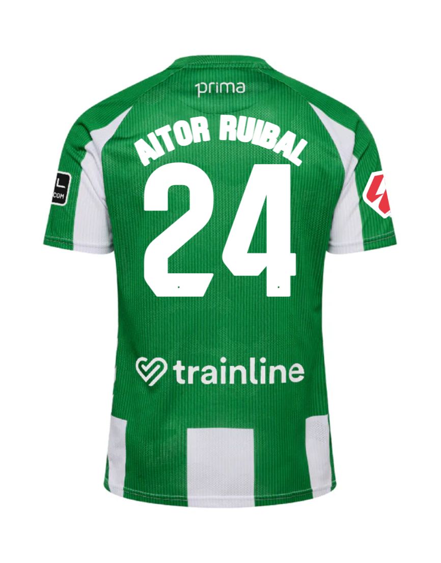 25-26 Real Betis Home AITOR RUIBAL 24 Jersey