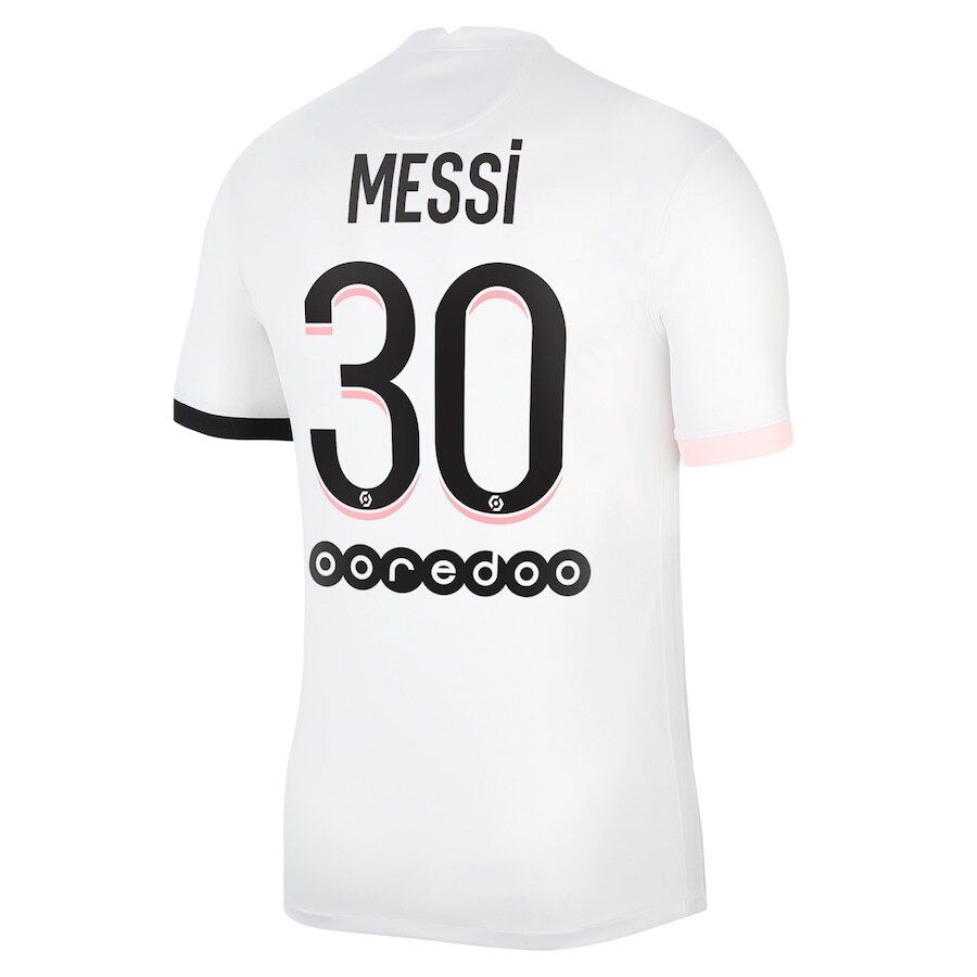 Paris Saint-Germain PSG Away Messi #30 Ligue 1 2021-22 (Player version) Paris Saint-Germain PSG Away Messi #30 Ligue 1 2021-22 (Player version)