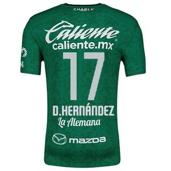 24-25 Club Leon Home D.Hernández 17 Jersey