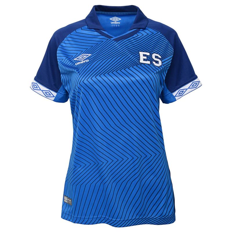 Official Umbro El Salvador Home Women's Navy Jersey 2019-20