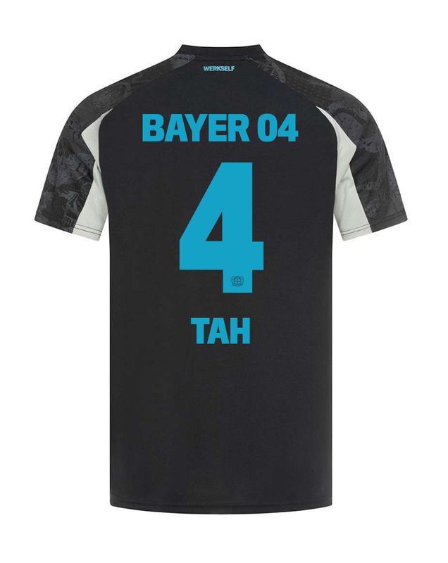 24-25 Bayer Leverkusen Tah 4 Third Soccer Jersey