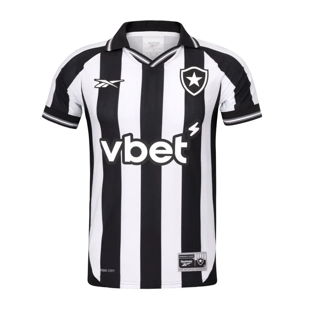 Botafogo Home Jersey 2025/26 (Full Sponsor) Botafogo Home Jersey 2025/26 (Full Sponsor)
