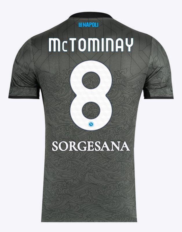 24-25 Napoli Third 8 McTominay Jersey