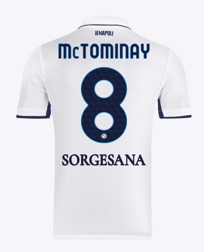 24-25 Napoli Away 8 McTominay Jersey 24-25 Napoli Away 8 McTominay Jersey