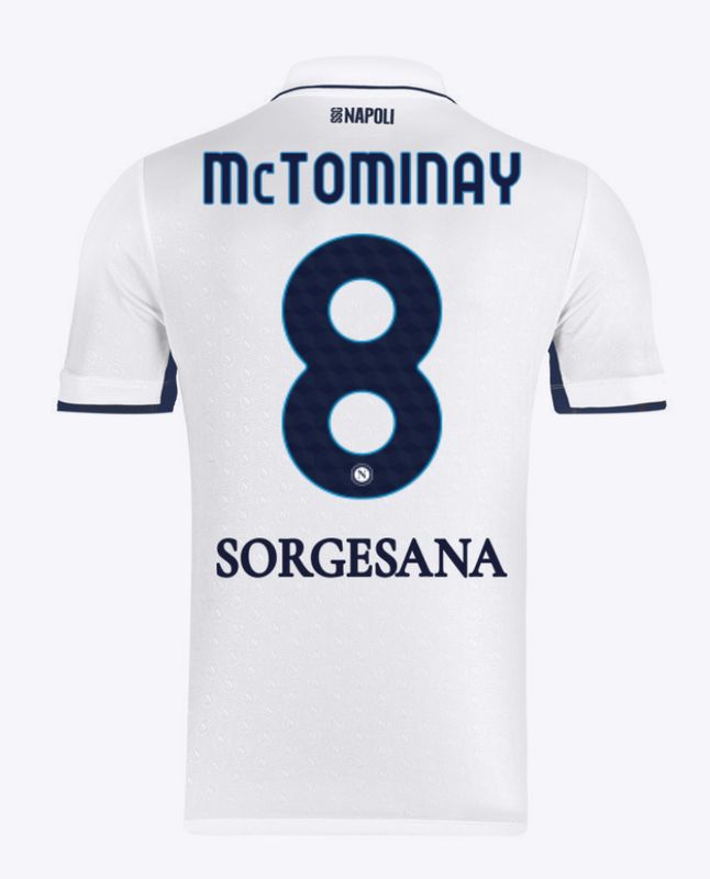 24-25 Napoli Away 8 McTominay Jersey