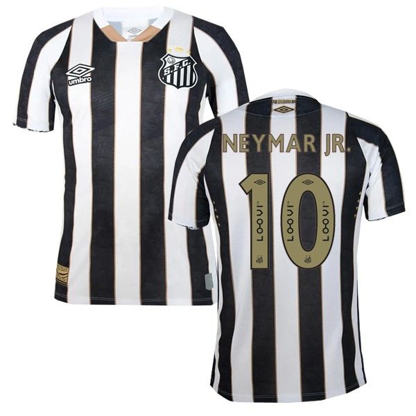 Santos FC Neymar Jr. #10 Away Jersey 2024/25 (latest font print)