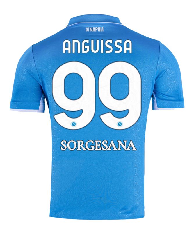 24-25 Napoli Home 99 Anguissa Jersey