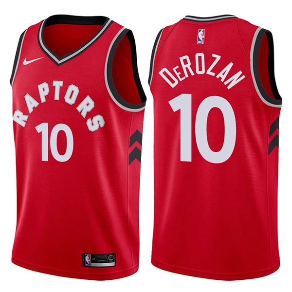 Toronto Raptors DeMar DeRozan 2017-18 Icon Red Jersey