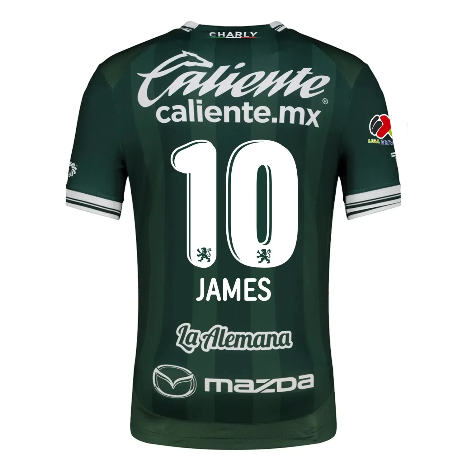 Club Leon Home James 10 Jersey 2025/26 (Player Version) Club Leon Home James 10 Jersey 2025/26 (Player Version)