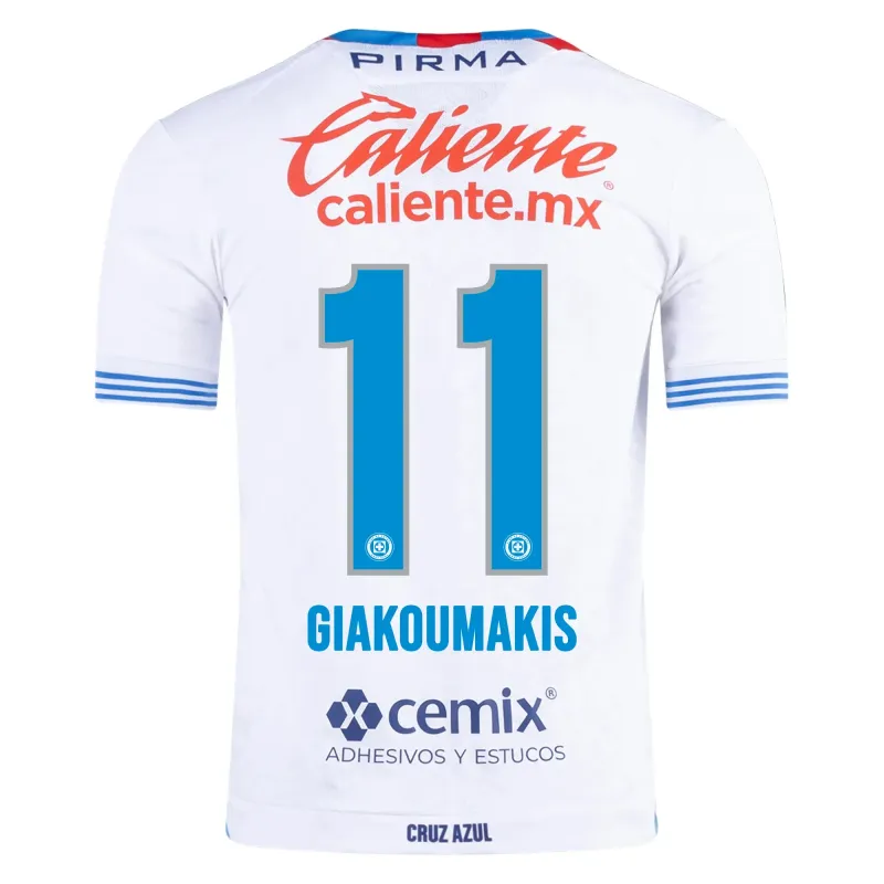 Cruz Azul Georgios Giakoumakis 11 Away Jersey 2024/25