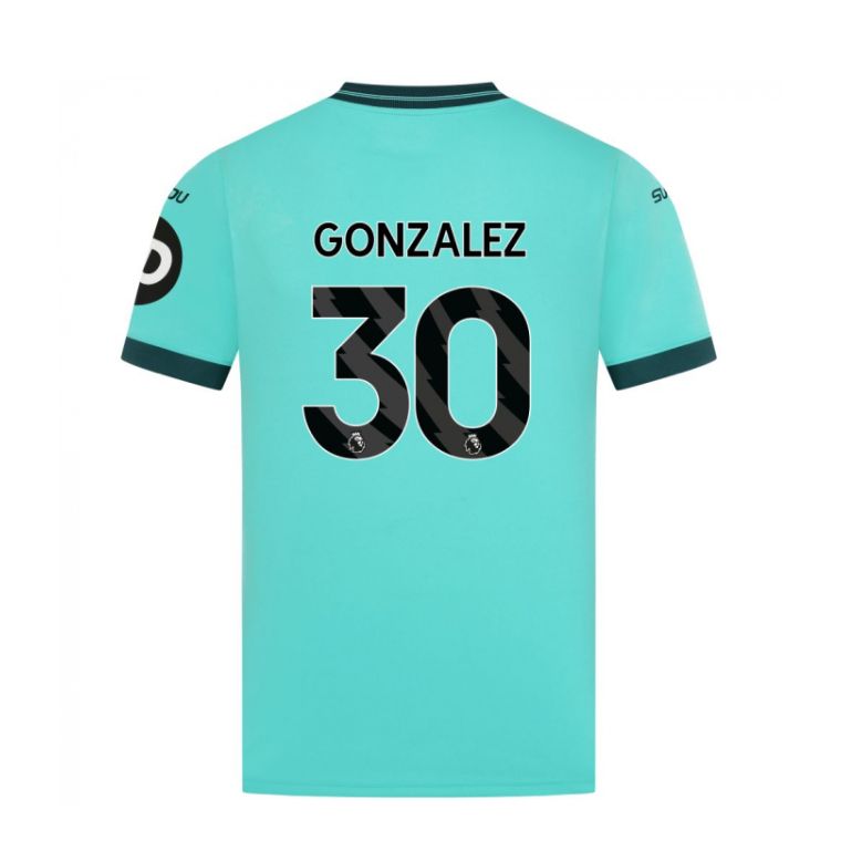 25-26 Wolves Away GONZALEZ 30 Jersey