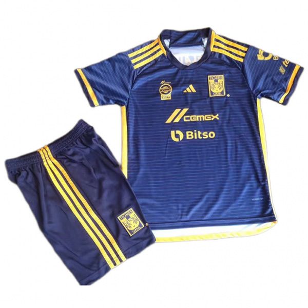 23-24 Tigres UANL Away Jersey Kids Kit 23-24 Tigres UANL Away Jersey Kids Kit