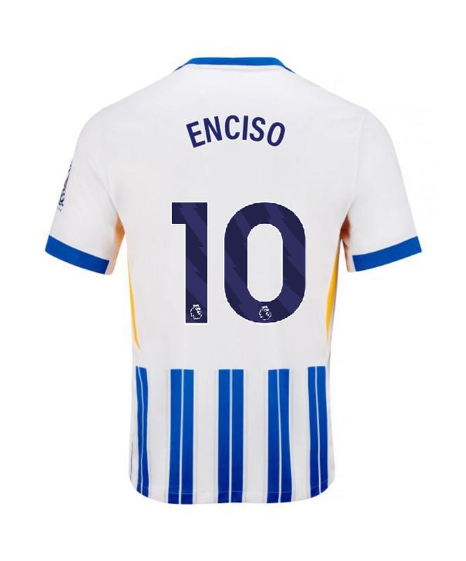 24-25 Brighton & Hove Albion ENCISO 10 Home Jersey