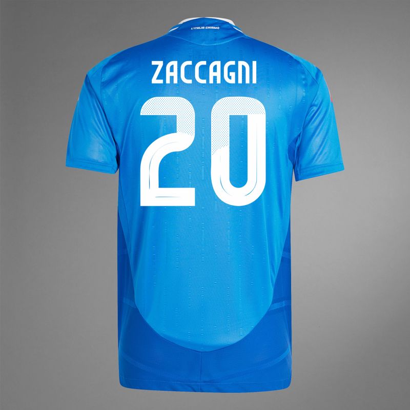 2024 Italy ZACCAGNI 20 Home Jersey (Player Version)