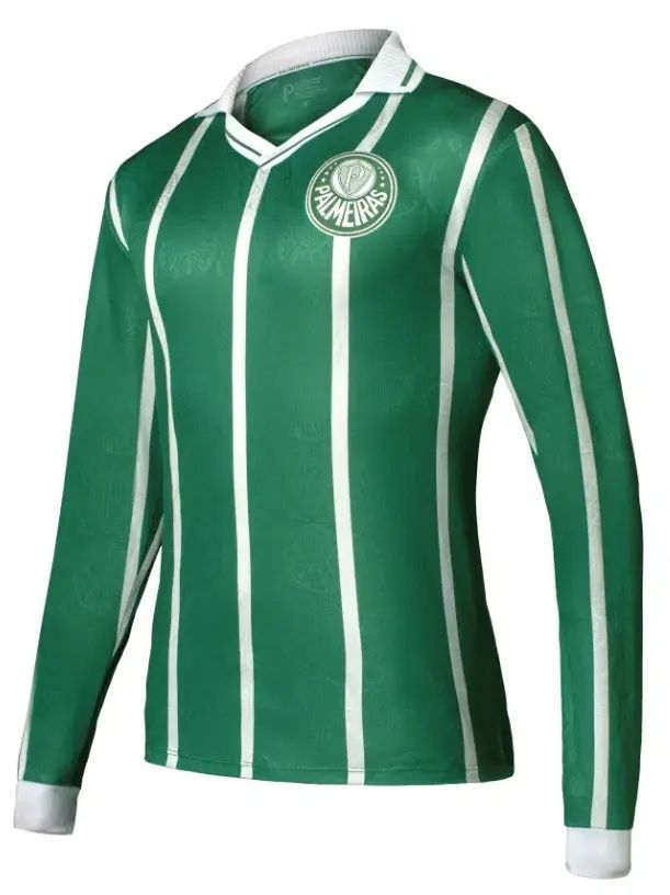 Palmeiras Home Retro Long Sleeve Jersey 1993 (Replica)