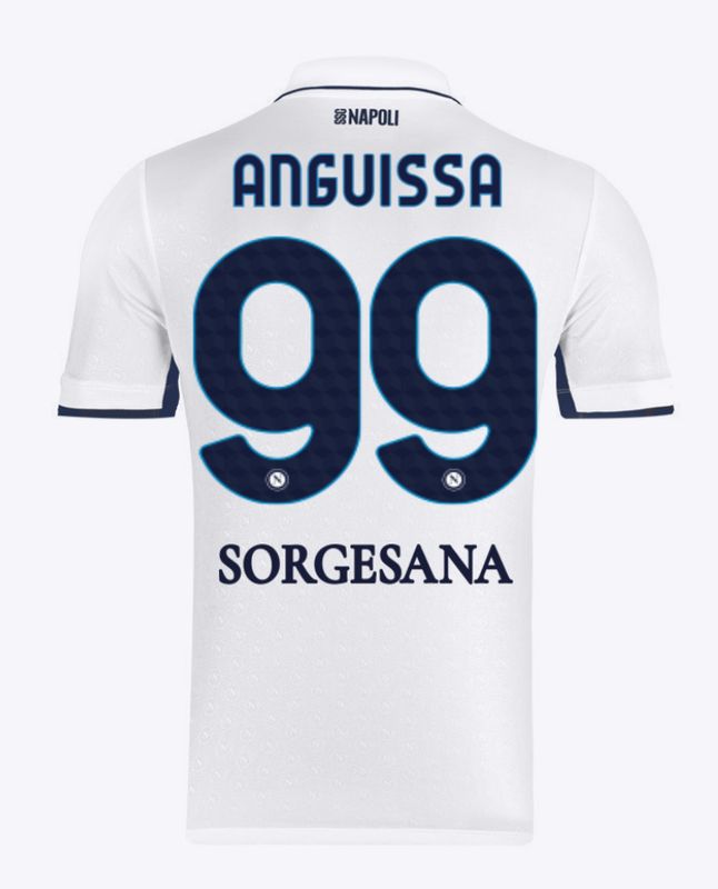 24-25 Napoli Away 99 Anguissa Jersey