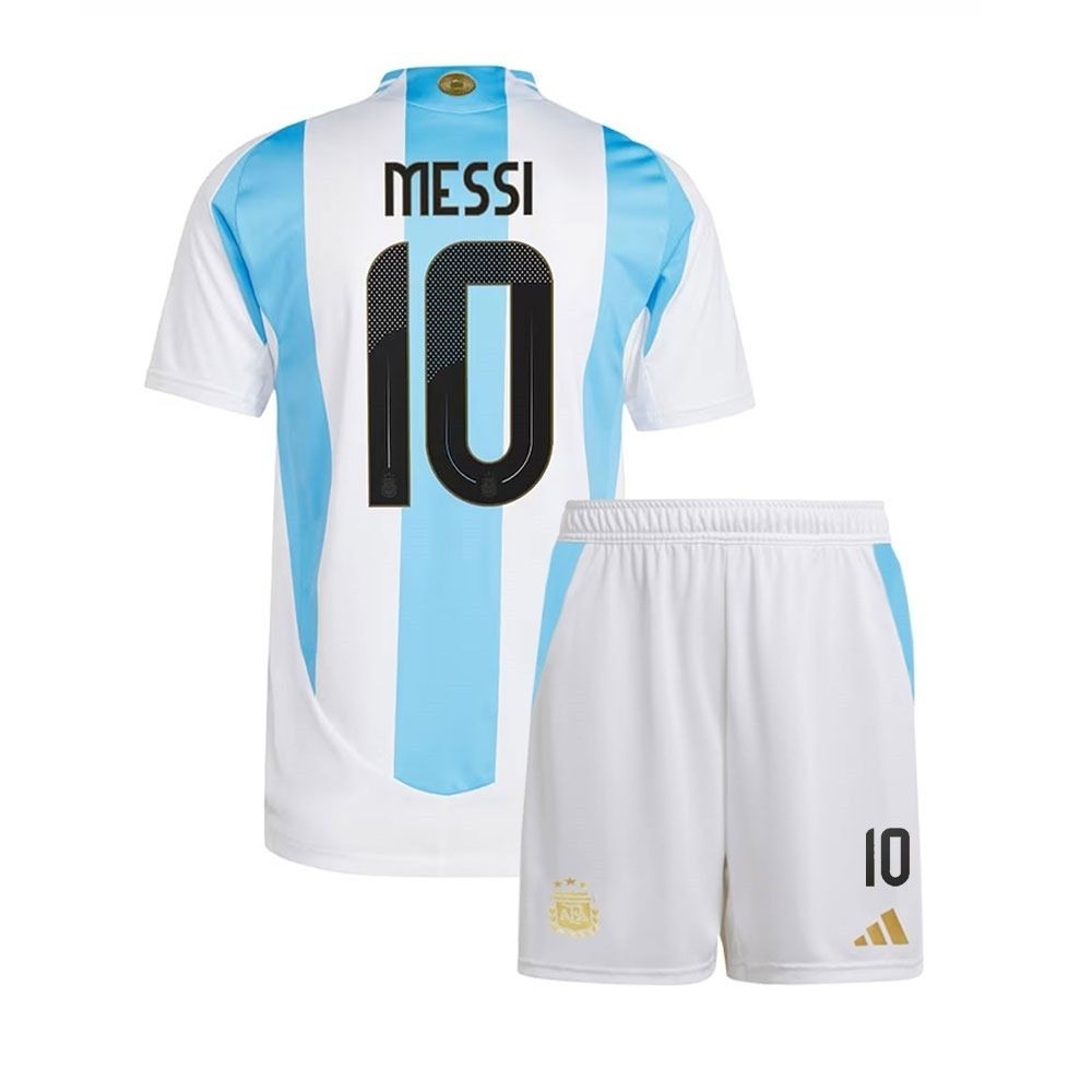 ARGENTINA HOME 2024 COPA AMERICA KIDS KIT LIONEL MESSI #10 ARGENTINA HOME 2024 COPA AMERICA KIDS KIT LIONEL MESSI #10