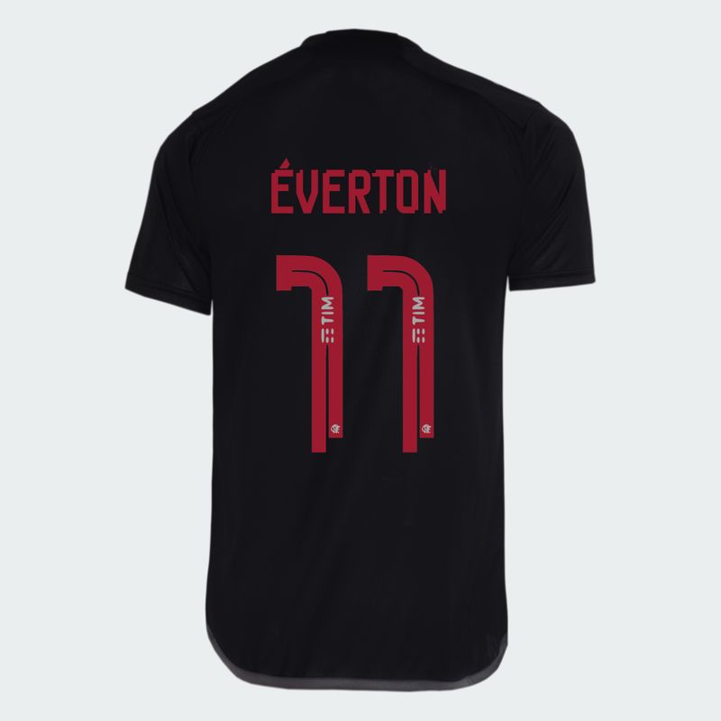 Flamengo Third Everton Soares 11  Jersey Shirt 2023/24