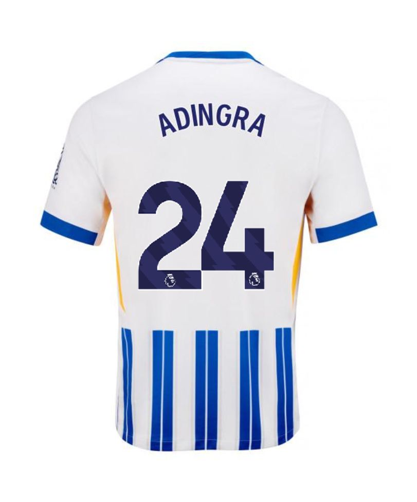 24-25 Brighton & Hove Albion ADINGRA 24 Home Jersey