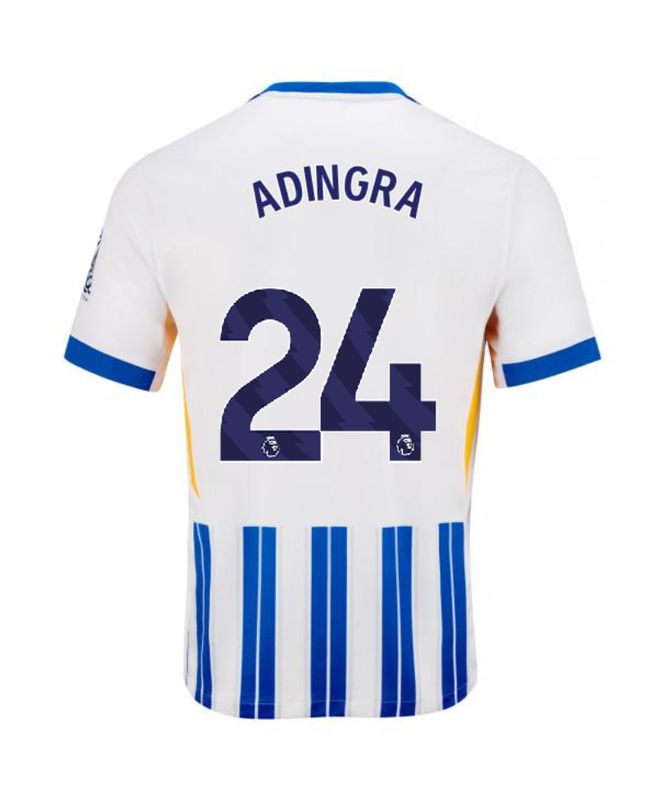 24-25 Brighton & Hove Albion ADINGRA 24 Home Jersey