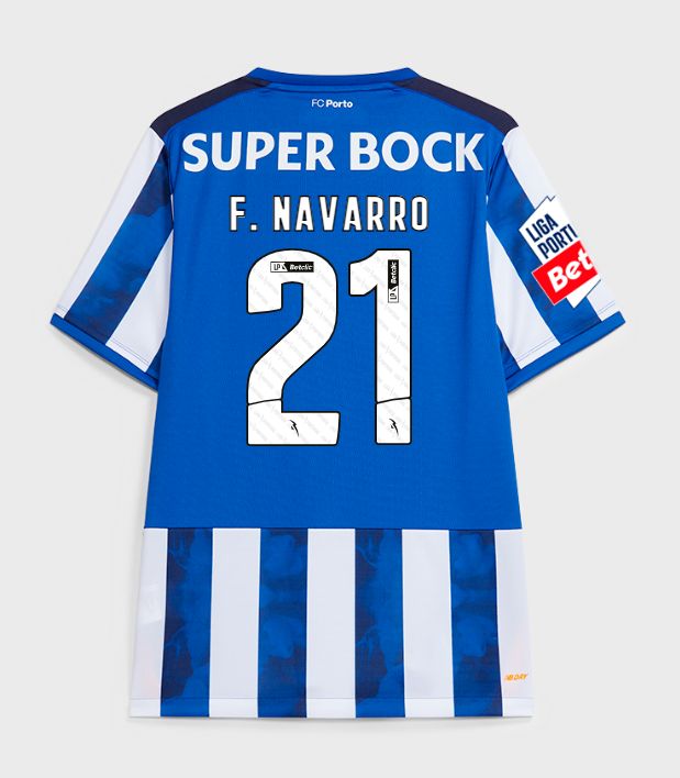 24-25 Porto Home F. NAVARRO 21 Jersey