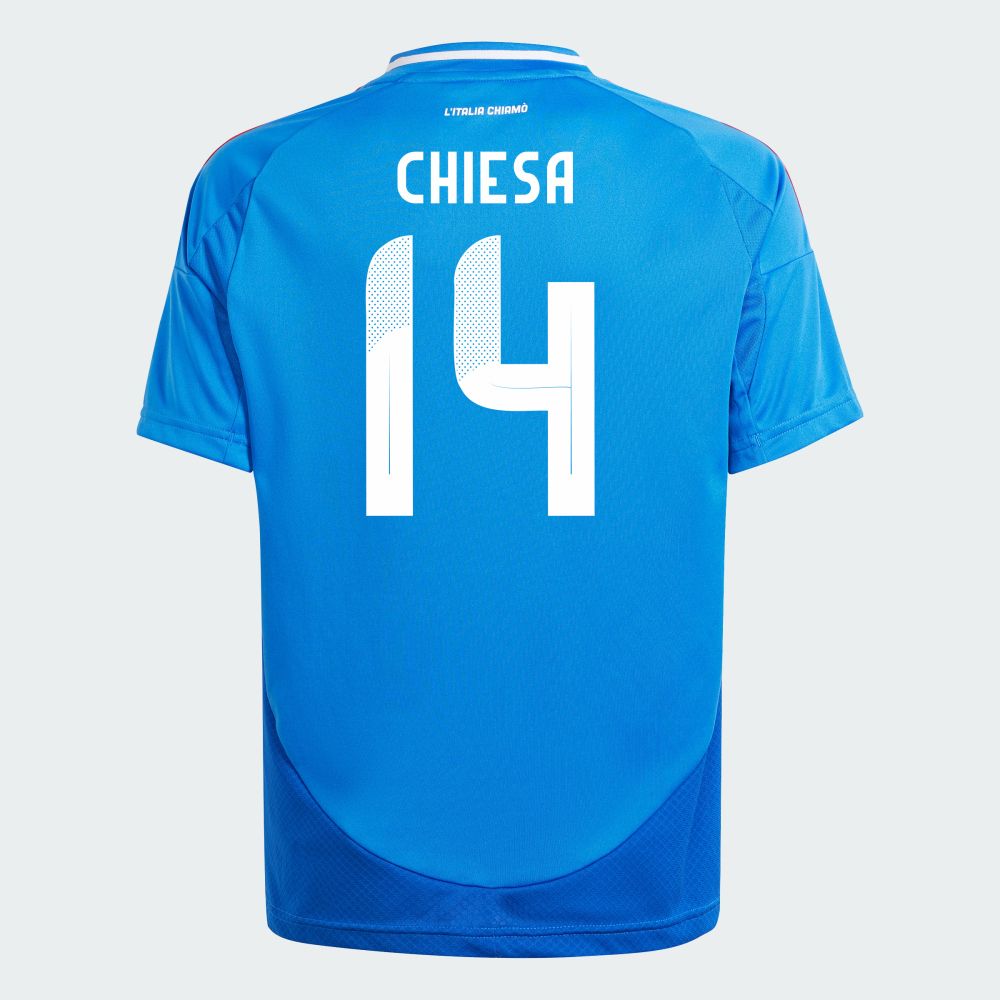 2024 Italy CHIESA 14 Home Jersey 2024 Italy CHIESA 14 Home Jersey
