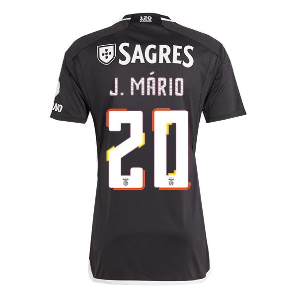 Benfica  Away J.MÁRIO 20 UCL  Jersey Shirt 23-24
