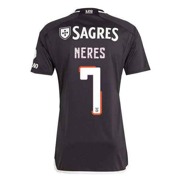 Benfica  Away NERES 7 UCL  Jersey Shirt 23-24