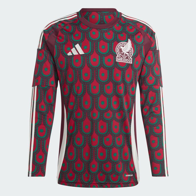 2024 Mexico Home Long Sleeve Jersey