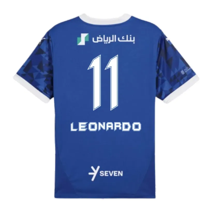 2024-2025 Al Hilal Home Leonardo 11 Jersey