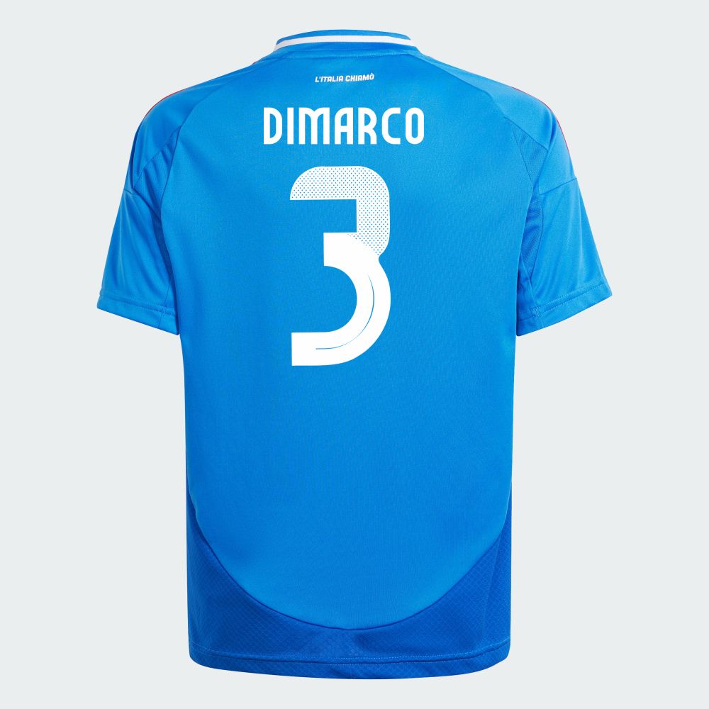 2024 Italy DIMARCO 3 Home Jersey 2024 Italy DIMARCO 3 Home Jersey