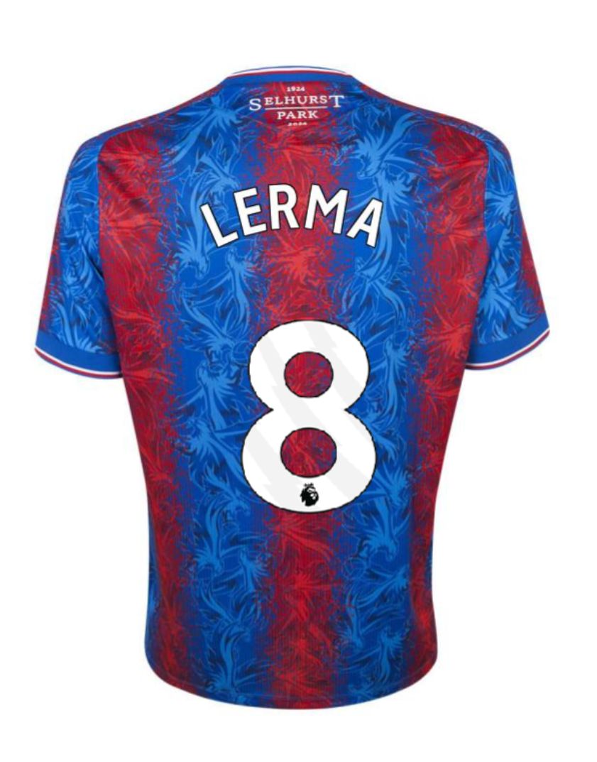 Crystal Palace Home LERMA 8 Jersey 24-25 Crystal Palace Home LERMA 8 Jersey 24-25