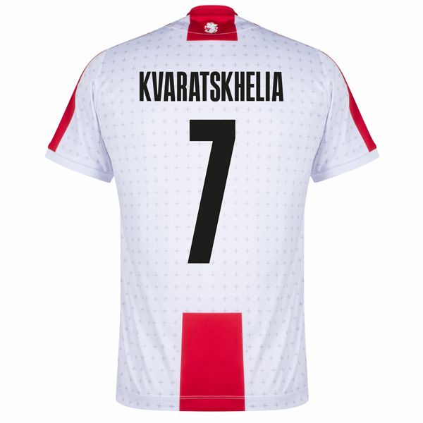 2024 Georgia Home Jersey Kvartskhelia #7 2024 Georgia Home Jersey Kvartskhelia #7