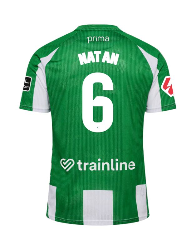 25-26 Real Betis Home NATAN 6 Jersey