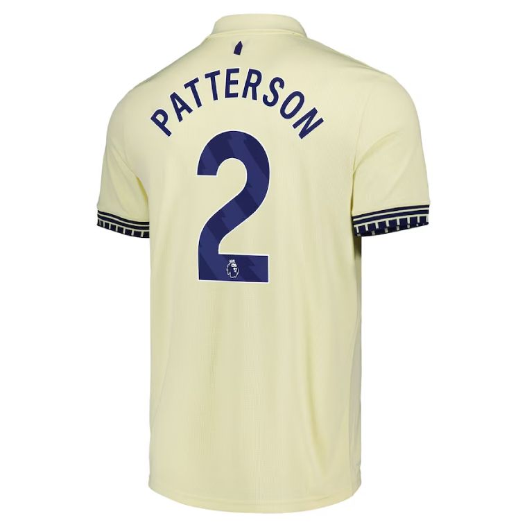 25-26 Everton Away PATTERSON 2 Jersey 25-26 Everton Away PATTERSON 2 Jersey