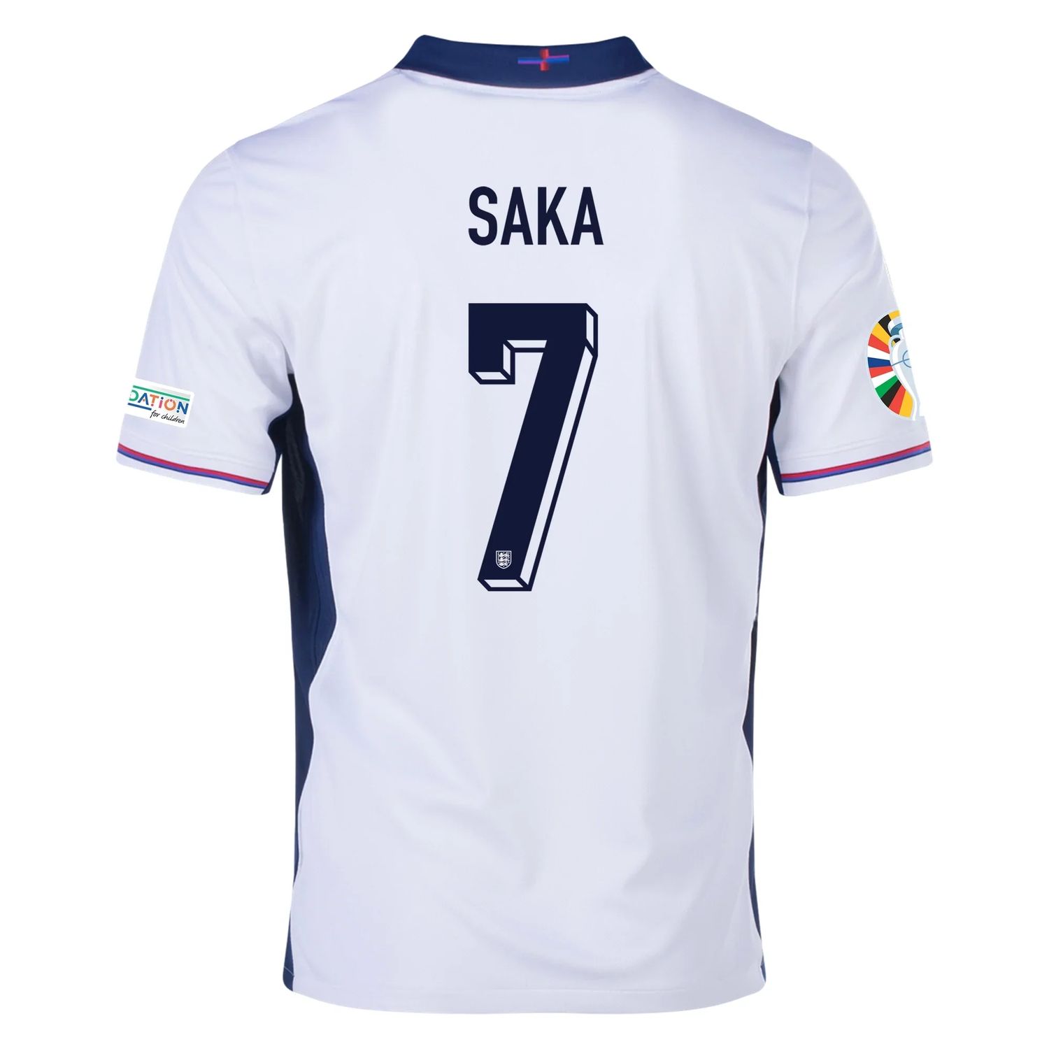 England Euro's 2024 BUKAYO SAKA #7 Home Jersey With Patches England Euro's 2024 BUKAYO SAKA #7 Home Jersey With Patches