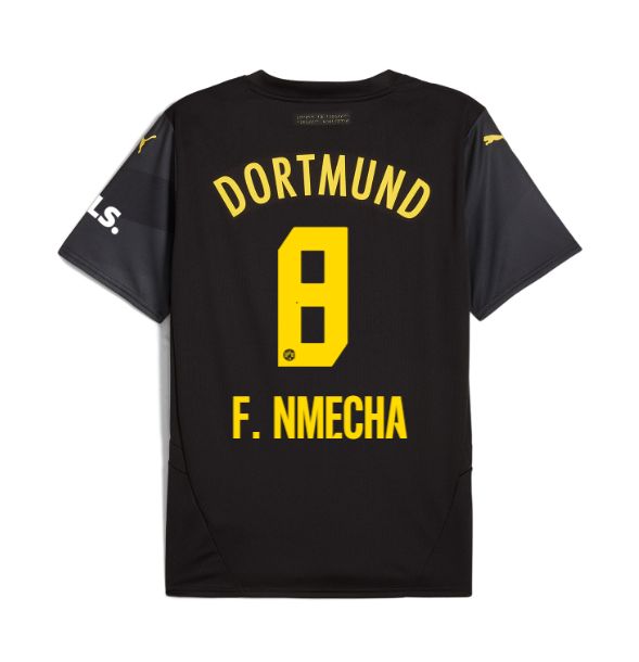 24-25 Borussia Dortmund Away F. Nmecha 8 Jersey 24-25 Borussia Dortmund Away F. Nmecha 8 Jersey
