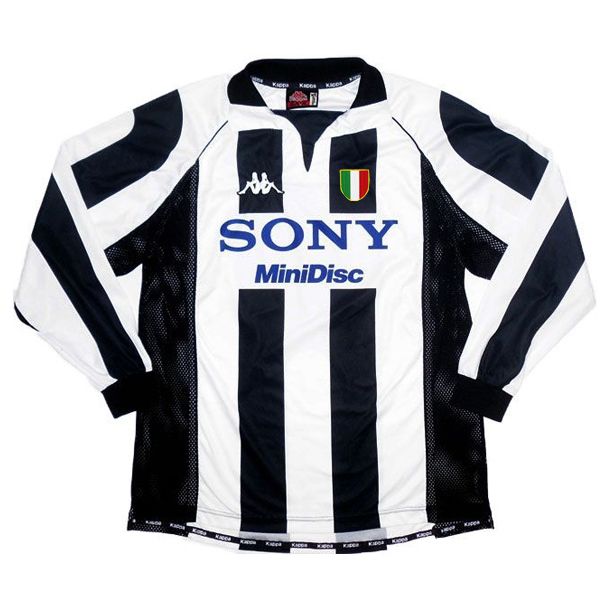 Juventus Home Retro Long Sleeve Jersey 1997-98 (Replica)