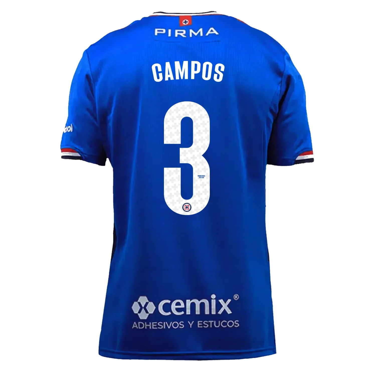 Cruz Azul  Omar Campos 3 Home Jersey 2025/26 (Player Version) Cruz Azul  Omar Campos 3 Home Jersey 2025/26 (Player Version)