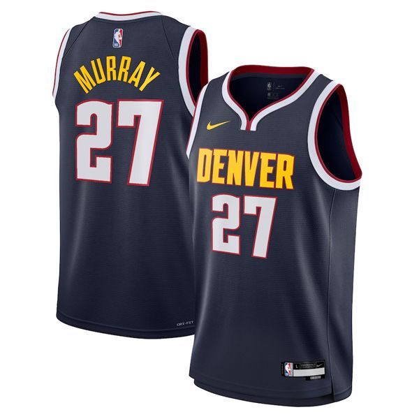 23-24 Denver Nuggets Navy Swingman Association Jersey Jamal Murray 27